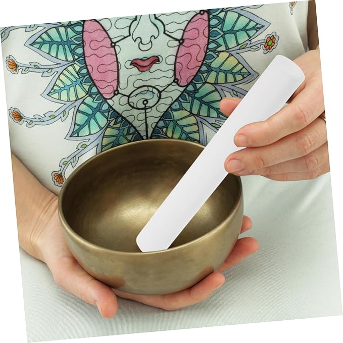 Yardwe Acrylic Singing Bowl Mallet Durable Striker for Tibetan Sound Bowls Smooth Surface Design Easy to Hold for Meditation and Chanting - Bloomnest