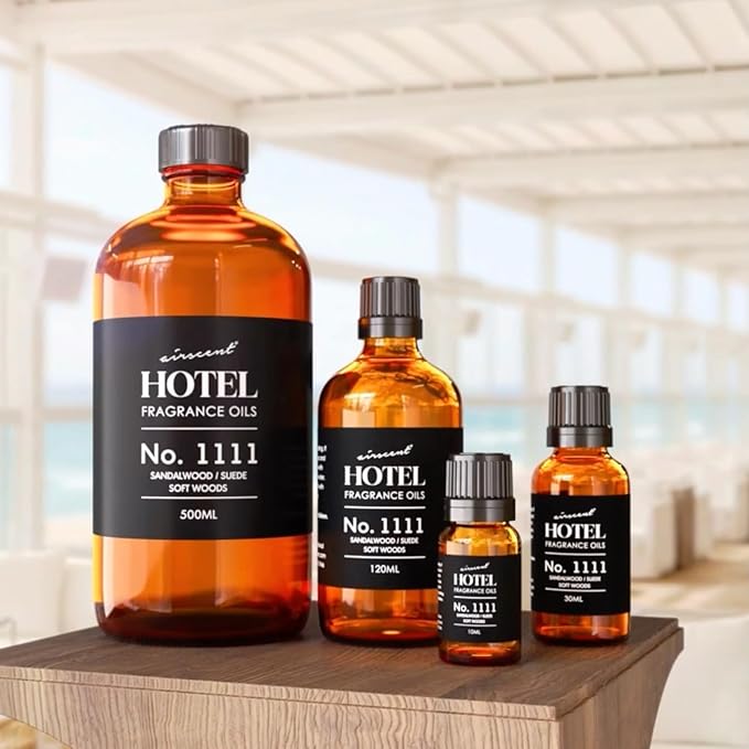 AirScent My Way Diffuser Oil Inspired by The 1 Hotel Miami Scent - Premium Fragrance Oil Blend for Ultrasonic and Waterless Diffusers and Crafting - 500 mL, 16.9 fl oz Glass Bottle - Bloomnest