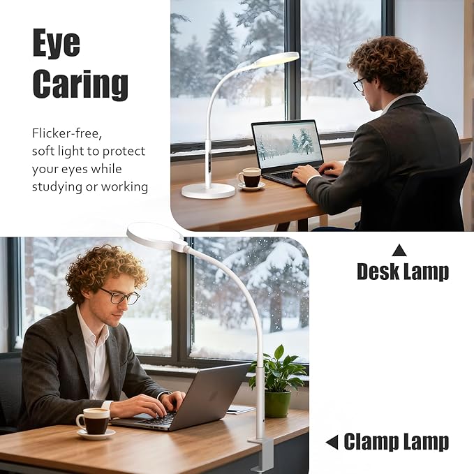 Light Therapy Lamp, 3-in-1 Floor Lamp 11000 Lux, Sunlight Lamp with Remote & Timer, LED UV-Free Sun Lamp with Adjustable 10 Brightness & 5 Color Temperature for Living Room Bedroom Office, White - Bloomnest