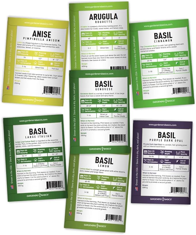 35 Medicinal & Culinary Herb Seeds Variety Pack – Heirloom Non-GMO Garden Kit for Indoor, Outdoor, or Greenhouse Growing – Apothecary, Tea & Cooking Herbs – Premium Gift for Gardeners & Homesteaders - Bloomnest