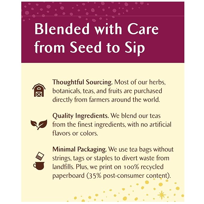 Celestial Seasonings Herbal Tea, Black Cherry Berry, 20 Count (Pack of 6) - Bloomnest