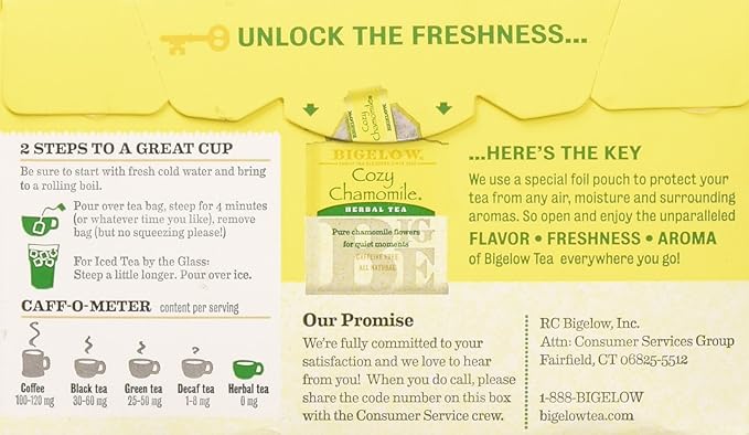 Cozy Chamomile Tea - 20 - Bag - Bloomnest
