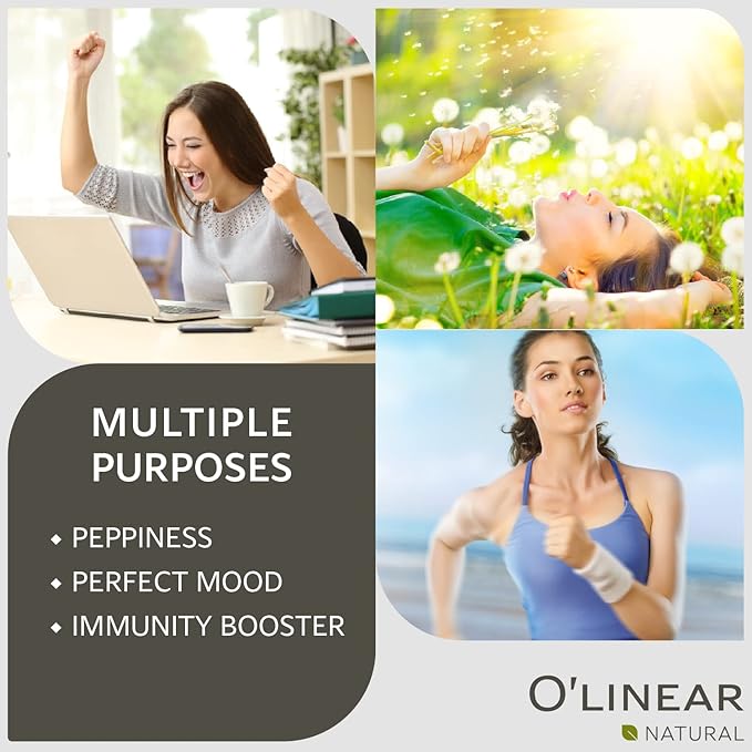 O'linear Pure Orange Essential Oil for Diffuser and Humidifier - Mood-Boosting 100% Fresh Summer Scents, Long-Lasting Sweet Orange Oil, Perfect for Essential Oil Necklaces and Air Fresheners 3.4 Fl Oz - Bloomnest