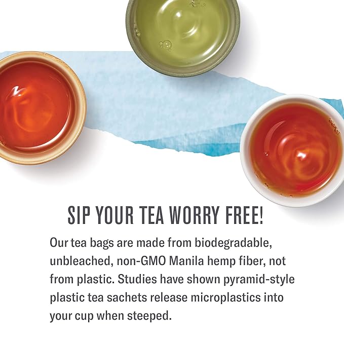 Numi Organic Chamomile Lemon Tea – 54 Herbal Tea Bags – Caffeine Free Calming Egyptian Chamomile & Lemon Myrtle – Caffeine Free Floral Citrus Herbal Tea