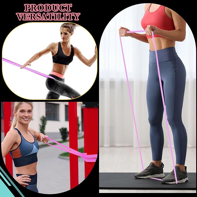 8 Pcs Resistance Bands Pull up Bands Pull up Assistance Bands Exercise Workout Bands for Working Out Muscle Training Physical Therapy Muscle Training Men and Women - Bloomnest
