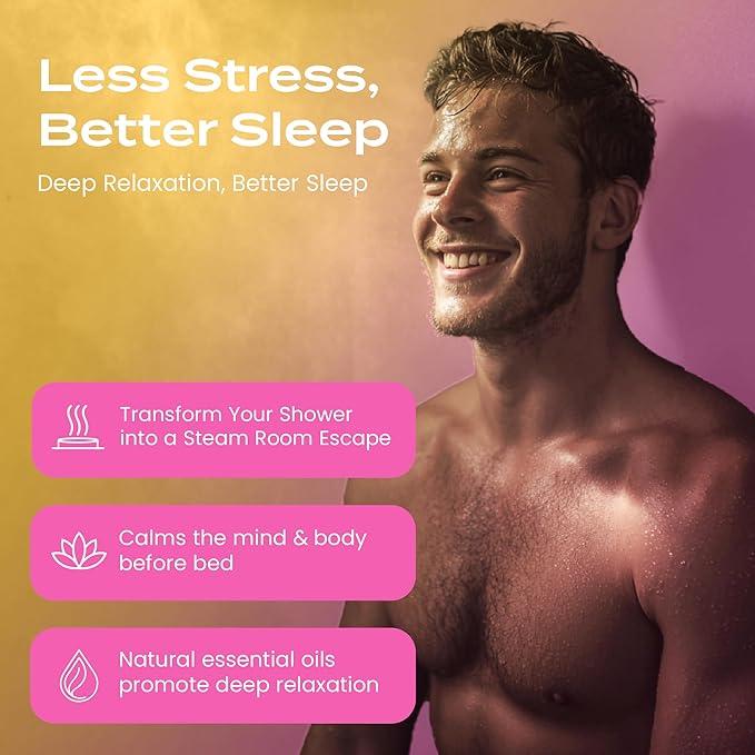 Body Restore Shower Steamers Aromatherapy 6 Pack - Christmas Stocking Stuffers for Men, Birthday Gifts for Women, White Elephant, Relaxation, Self Care - Citrus - Bloomnest