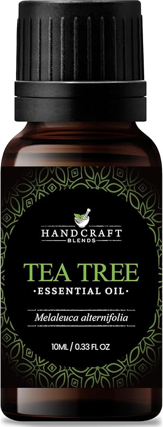 Handcraft Blends Tea Tree Essential Oil – 0.33 Fl Oz – 100% Pure and Natural – Premium Grade Essential Oil for Diffuser and Aromatherapy, Skin, Massage, Candle and Soap Making Fragrance - Bloomnest
