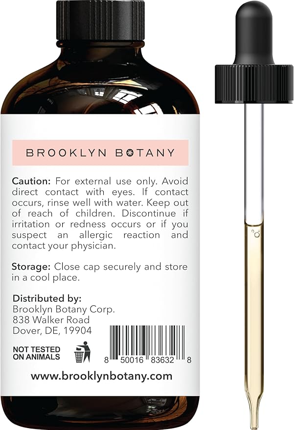 Brooklyn Botany Peppermint Essential Oil - Huge 4 Fl Oz - 100% Pure and Natural - Premium Grade with Dropper - for Aromatherapy and Diffuser - Bloomnest
