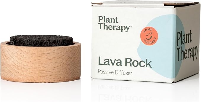 Plant Therapy Lava Rock Passive Diffuser for Essential Oils Great for Decorating at Home, Office or Car, and Gift-Giving - Bloomnest
