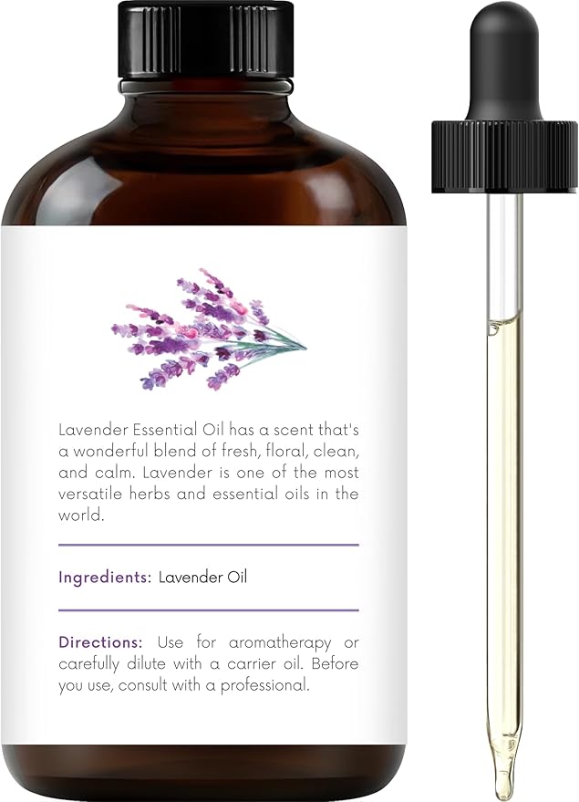 Handcraft Blends Lavender Essential Oil – Huge 4 Fl Oz – 100% Pure and Natural – Premium Grade Essential Oil for Diffuser and Aromatherapy, Skin, Massage, Candle and Soap Making Fragrance - Bloomnest