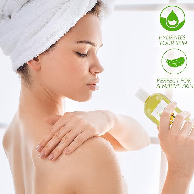 Soapeauty ARGAN OIL | 100% Natural & Pure | Cold Pressed & Deodorized | Carrier for Essential Oils, Face, Body and Skin Care, Hair Growth & Moisturizer | 8 fl oz - Bloomnest