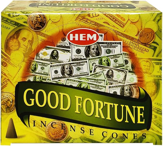 Good Fortune Incense Cones And Cone Incense Burner Bundle Insence Insense Hem Incense TRUMIRI
