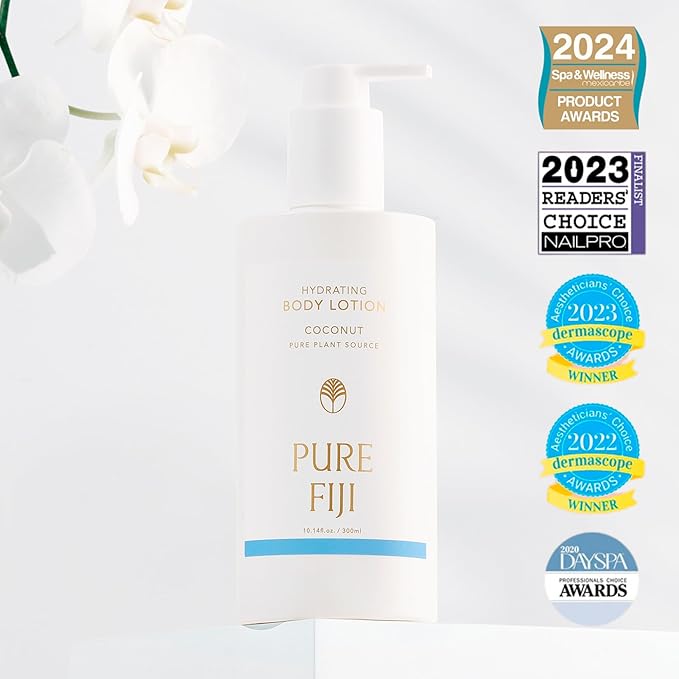 PURE FIJI Hydrating Body Lotion, Coconut (10.14 Fl.Oz /300ml) - Bloomnest