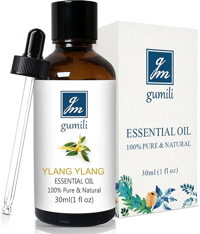 Ylang Ylang Essential Oil 1 Oz – 100% Pure & Natural Ylang Ylang Oil for Skin, Aromatherapy, Massage & Relaxation – 30ml - Bloomnest