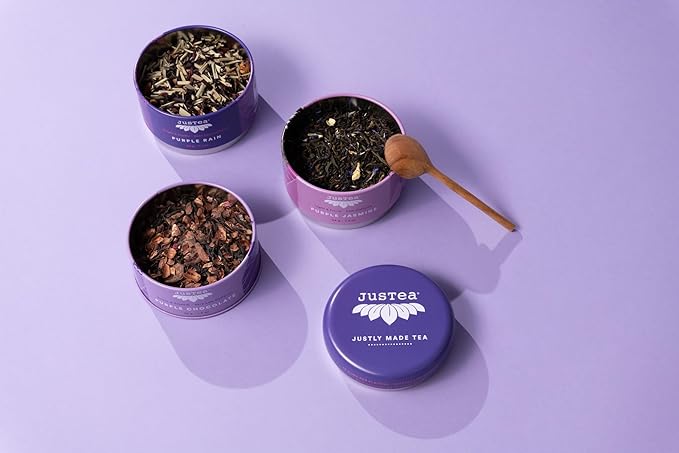 JUSTEA Purple Tea Trio, Jasmine , 102 GR - Bloomnest