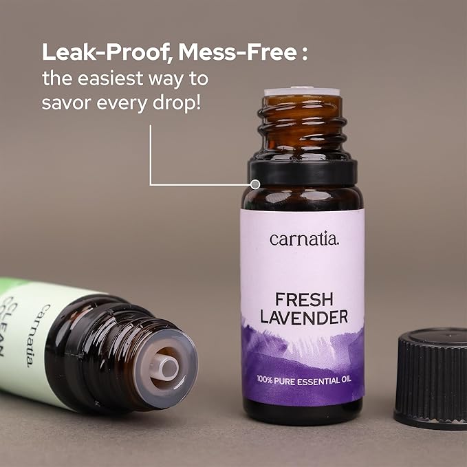 Carnatia Laundry Day Fragrance Oil Set – 6 Fresh & Clean Scents for Laundry, Linens & Home | Aromatherapy Oils for Dryer Balls, Diffusers & Room Freshening - Bloomnest