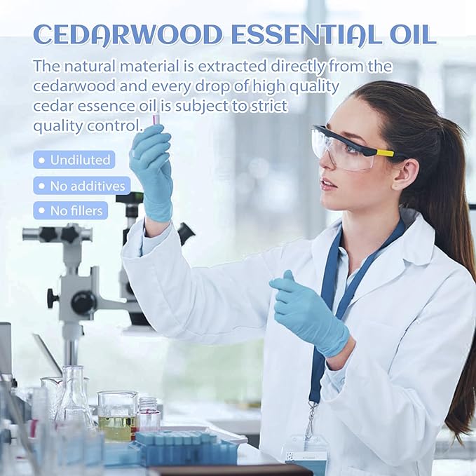 EVOKE OCCU Cedarwood Essential Oil for Air Freshening, Hair Care, Add to Spray Diffuser Conditioner - 4 Fl Oz - Bloomnest