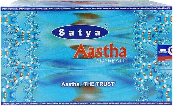 Aastha Incense Sticks and Incense Stick Holder Bundle Insence Insense Satya - Bloomnest