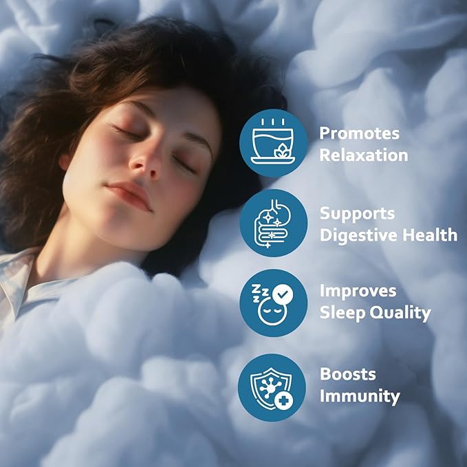 Life Plus Style Gourmet Sweet Dreams Calming Herbal Tea Organic Peppermint Natural Herbal Fennel Tea Caffeine Free Chamomile Tea Hot or Iced Soothing Blend Sleep Relax Supports Wellness 60 Tea Bags - Bloomnest