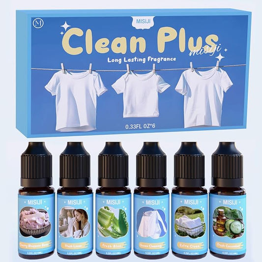 Clean Essential Oils,Fragrance Oil for Diffuser,Aromatherapy Essential Oils Set,6X 10ML - Bloomnest