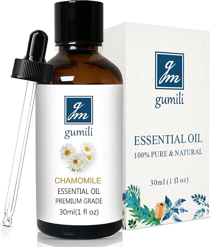 Chamomile Essential Oil 1 Oz - Pure Chamomile Oil for Skin, Relaxation & Aromatherapy, Diffuser, Massage & DIY - Bloomnest