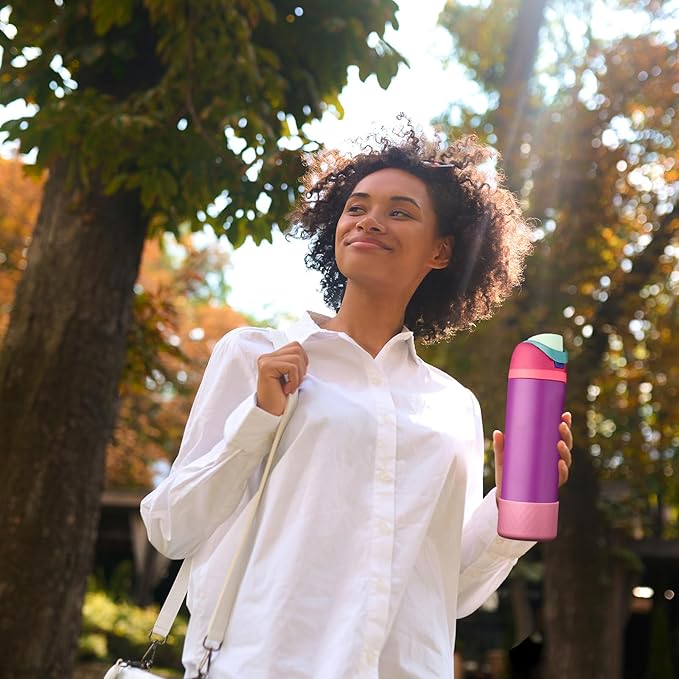 Silicone Boot for Owala Water Bottle 24 oz 32 oz 40 oz, Anti-Slip Protective Sleeve for FreeSip/Twist/Flip Stainless Steel Water Bottles Accessories BEONSKY