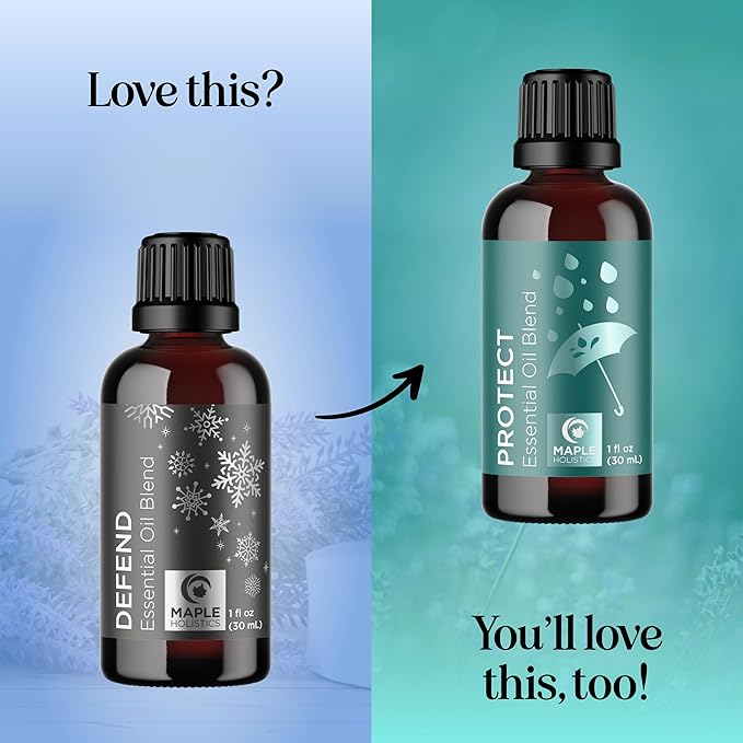 Defend Cleaning Essential Oil Blend - Pure Undiluted Natural Purification Essential Oils for Diffusers for Home Cleansing - Aromatherapy Essential Oil for Soap Making and Natural Household Cleaning - Bloomnest