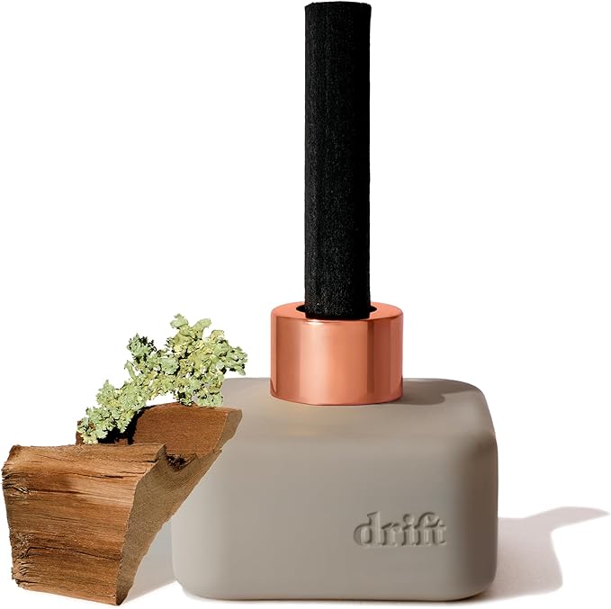 Drift Teak Scented Reed Diffuser - Diffusers for Home - 60 Day Scent Life - Oil Diffuser - Essential Oil Reed Diffuser - 3.5 oz - Bloomnest