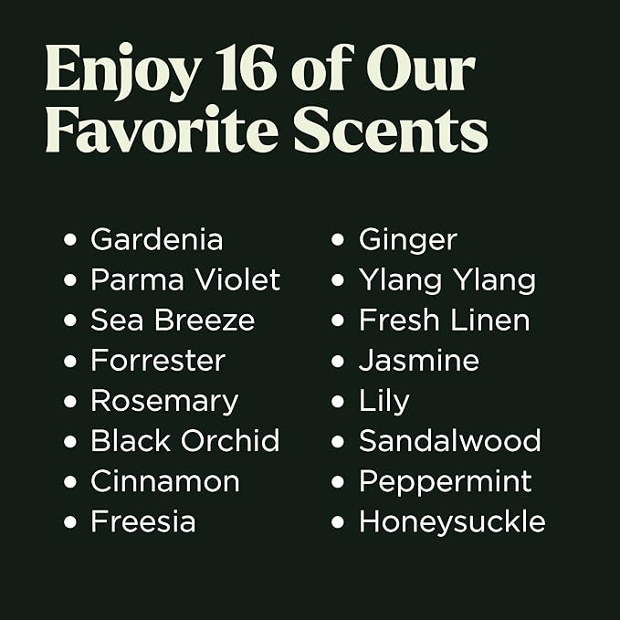 Lagunamoon Fragrance Oil Collection - Premium 16 Piece Gift Set for Diffusers, DIY Candle Making Supplies, Soap Scents, Slime - Aromatherapy Essential Oil Set for Home, Office, Car & Yoga Room LagunaMoon