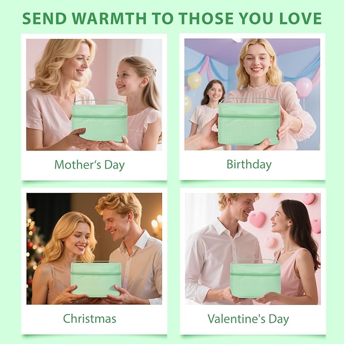 Valentines Day Gifts for Women, 33 Pcs Tea Tree Skin Care Gift, Face Sheet Mask, Self Care Kit Spa Gift Baskets, Necklace, Bath and Body Set, Mother Day, Birthday Present, Christmas - Bloomnest