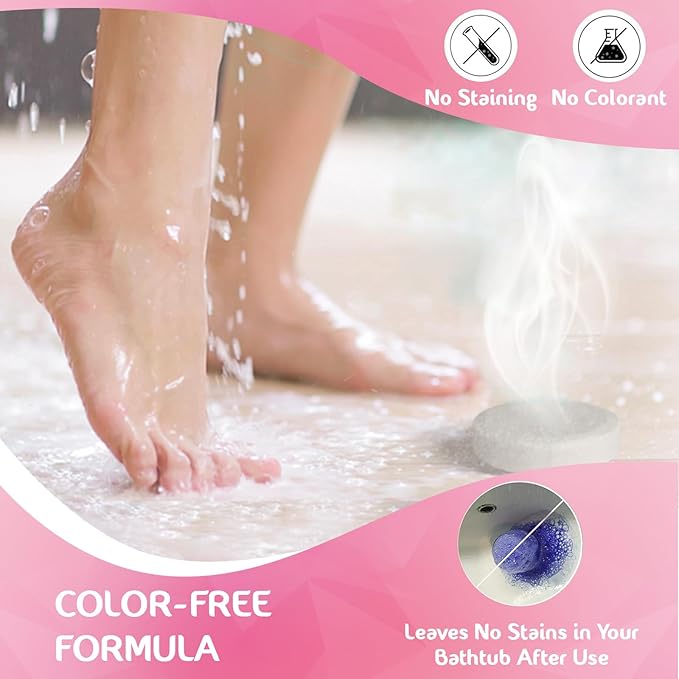 Shower Steamers Aromatherapy, Self Care Birthday Gifts for Women, 8 Pack Stocking Stuffers Christmas Gifts for Mom Men Teen Girls Adults, Stress Relief Shower Bombs - Bloomnest