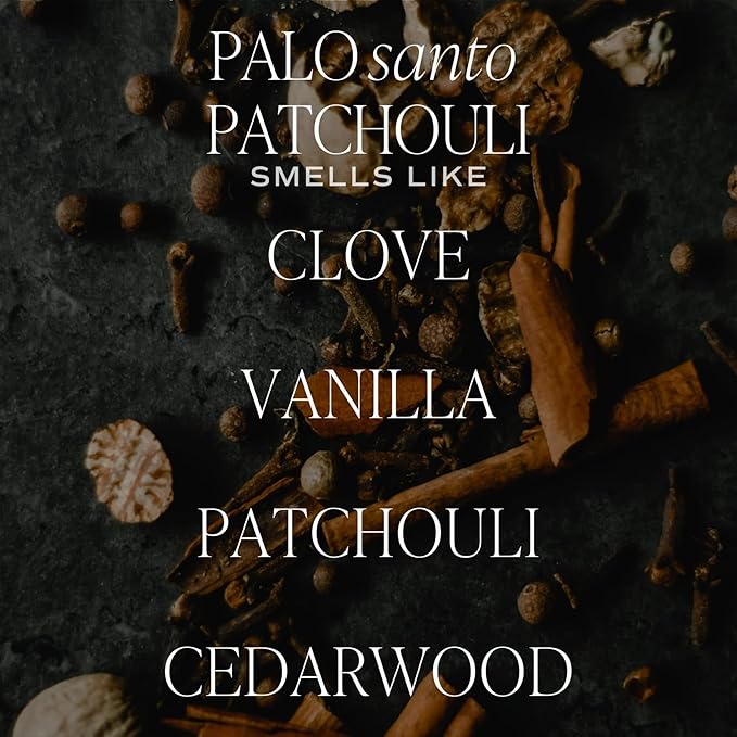 Sweet Water Decor Palo Santo Patchouli Reed Diffuser – Room Decor Aesthetic with Long-Lasting Premium Fragrance of Clove, Nutmeg, Cedarwood for 4 Months – Ideal for Aromatherapy and Home Decor - Bloomnest