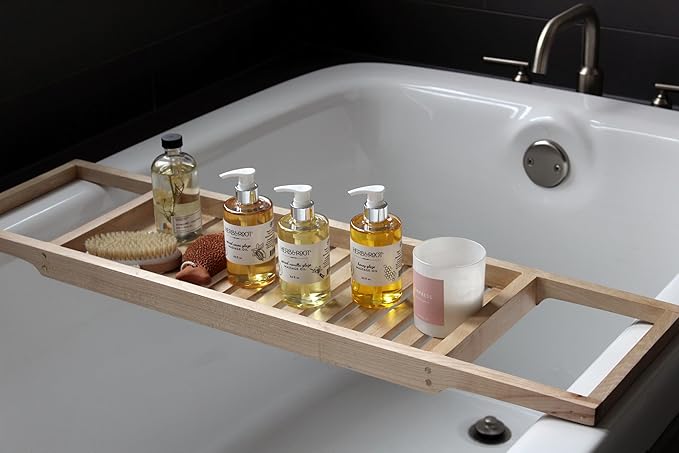 Spiced Vanilla Glaze Massage Oil, 8.5 oz | Body Oil with Vanilla & Cinnamon, Made with Coconut & Sweet Almond Oils | Non-Sticky, Moisturizing, Aromatherapy Gift