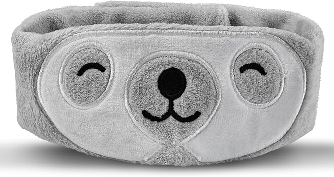Cute Animal Sleeping Mask Sleep Mask, Funny Sloth Soft Plush Eye Mask with Adjustable Headband for Travel Nap Blindfold Eye Cover Eyeshade for Adult Kids Men Women - Sloth - Bloomnest