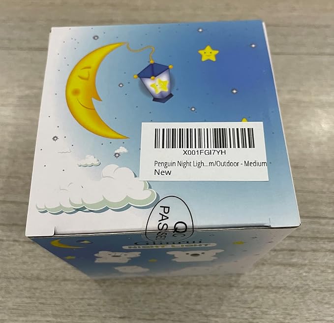 Penguin Night Light for Kids Silicone Sleep NightLights, 9 Colors Baby Light Bedside Lamp Bed Room Children Decorative Lamps for Toddlers/Boys/Girls/Adults/Bedroom/Bathroom/Outdoor - Medium - Bloomnest