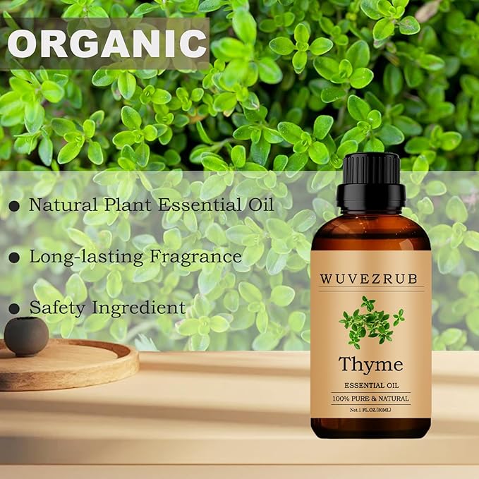Thyme Essential Oils, 30ML Pure and Natural Essential Oil for Aromatherapy Diffuser - Thyme /1 Fl Oz - Bloomnest