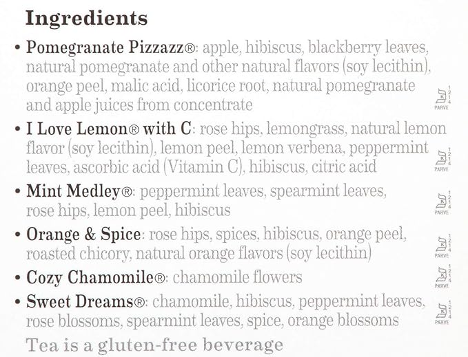 Bigelow Tea Assorted Herbal Tea Variety, Caffeine Free Tea with Mint, Lemon, Chamomile, Orange or Herbal Teas, 18 Count Box (Pack of 6), 108 Total Tea Bags (Packaging and Flavor Assortment May Vary) - Bloomnest