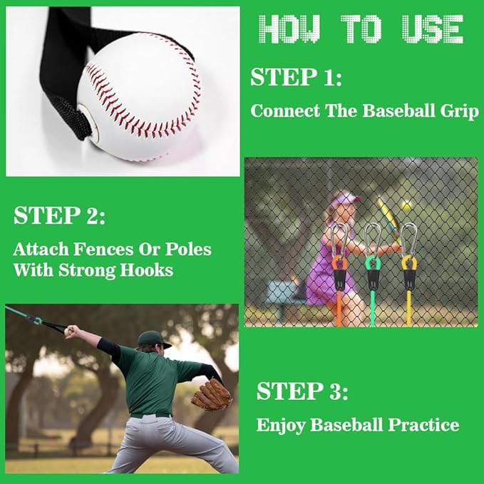 Baseball Resistance Bands for Pitchers – Pro-Grade Arm Strength & Pitching Bands - Bloomnest