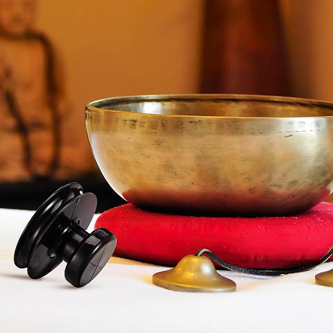 Buddha Sound Bowl Suction Cups Replacement Handles for Tibetan Singing Bowls Portable Rubber Suction Lifter with Strong Load Capacity Easy to Install 3.14X3.14X1.96In - Bloomnest