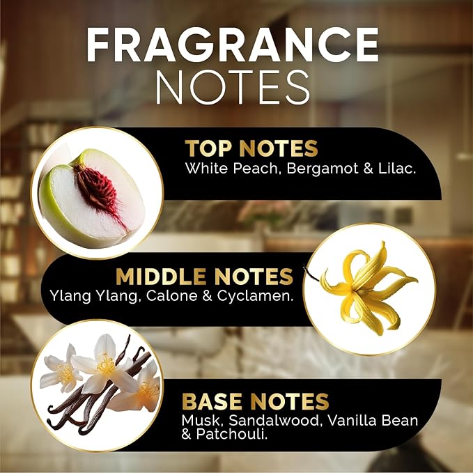 Luxury Hotel Diffuser Oil for Hotels and Homes - Aromatherapy Oils for use with an Essential Oil Diffuser at Home - Fragrance-Scent Diffuser Oil Blend (Midnight in Miami) 4.05fl oz (120ml) - Bloomnest