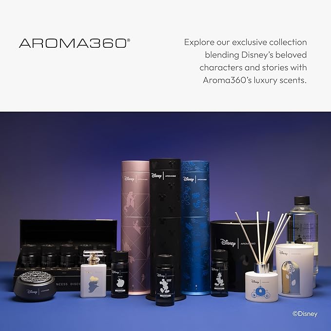 Aroma360 | Disney | Sassy Petals Fragrance Oil Blend | Daisy Duck | Luxury Aromatherapy Scent Diffuser Oil | Bergamot, Rose and Amber 16.9 fl oz, 500 mL - Bloomnest