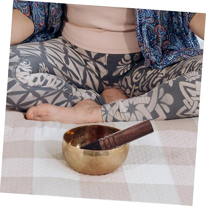 BESPORTBLE Sound Bowl Stick Handmade Mallet for Tibetan Singing Bowls Durable and Sturdy Striker for Meditation and Mindfulness Practices - Bloomnest