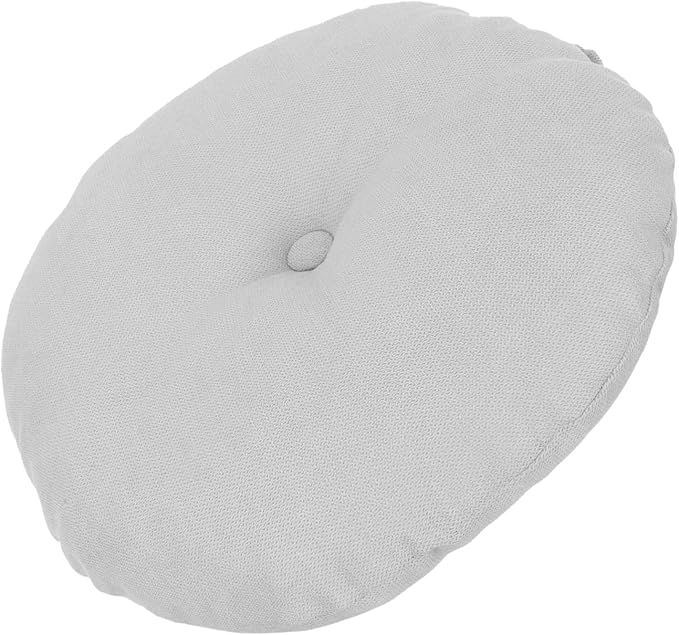 Large Grey Meditation Cushion for Comfortable Floor Seating Traditional Japanese Zafu Pillow for Yoga and Relaxation Tatami Mat Sturdy Cover - Bloomnest
