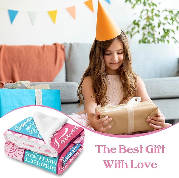 7 Year Old Girl Birthday Gifts Idea, Gifts for 7 Year Old Girls, Birthday Gifts for 7 Year Old Girls, 7th Birthday Gifts for Girls, 7th Birthday Decorations for Girls, Stuff for Girls Blanket 50"X60" - Bloomnest