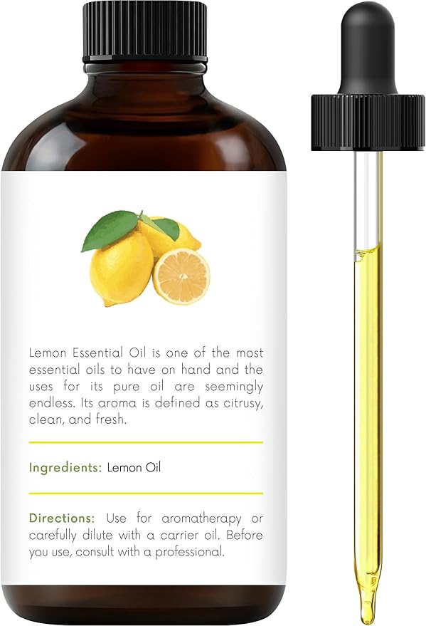 Handcraft Blends Lemon Essential Oil – 1 Fl Oz – 100% Pure and Natural – Premium Grade Essential Oil for Diffuser and Aromatherapy, Skin, Massage, Candle and Soap Making Fragrance - Bloomnest