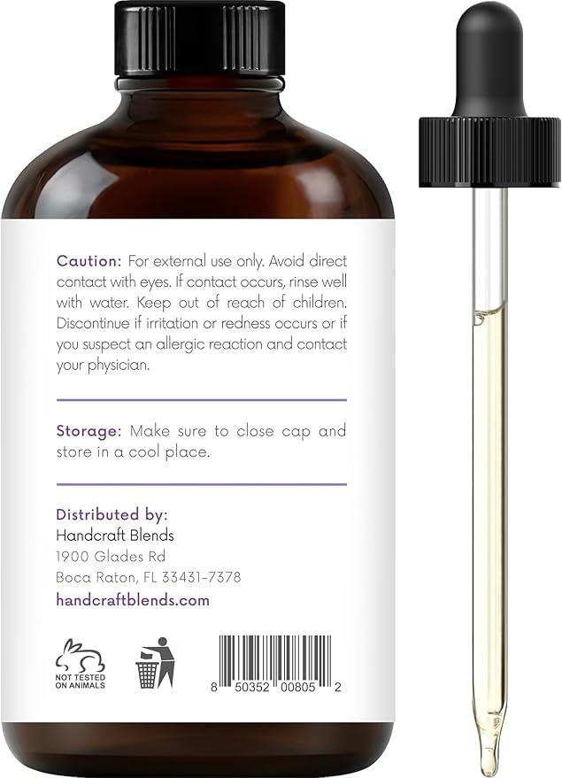 Handcraft Blends Lavender Essential Oil – Huge 4 Fl Oz – 100% Pure and Natural – Premium Grade Essential Oil for Diffuser and Aromatherapy, Skin, Massage, Candle and Soap Making Fragrance - Bloomnest