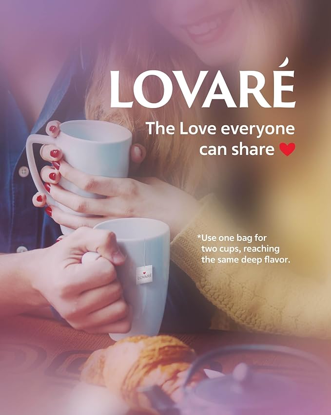 LOVARE Tea Bags Variety Pack - Made in Ukraine - Black and Green, Floral Berry, Mixed Blend, Herbal Blend Assorted Collection - Tea Sampler - Gift Sets for Tea Lovers (90 Bags - 18 Tastes)