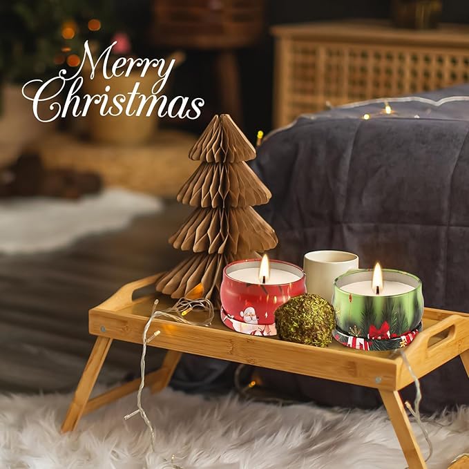 36 Pack Christmas Scented Candles Set for Home, Relaxing Stress Relief, Aromatherapy - Natural Soy Wax and Fragrance - Gifts for Women, Mom, Best Friend, Wife, Birthday - Bloomnest