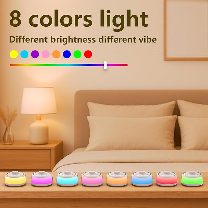 DONOW White Noise Sound Machine with Light Bluetooth, 30 Soothing Sounds, Knob Volume Control, 8 Colors Night Light with Memory Function Sleep Timer, White Noise Machine for Sleeping Adults Baby - Bloomnest