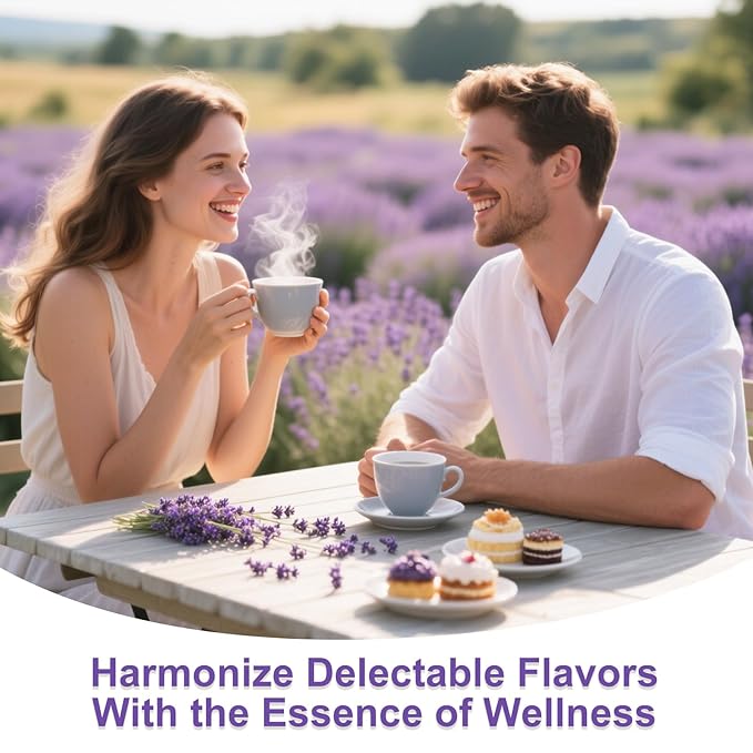 TEARELAE - Lavender Tea, 40 Count - Premium Dried Lavender Flower Tea Bags for Stress Relief - Aromatic Wellness - Non-GMO - Caffeine-Free - Bloomnest